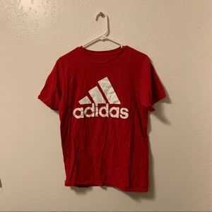 RED ADIDAS T-SHIRT